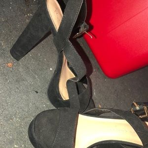 Black heels